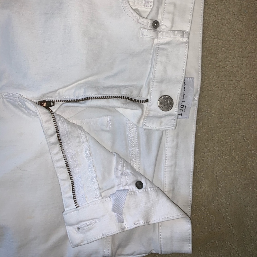 White jeans